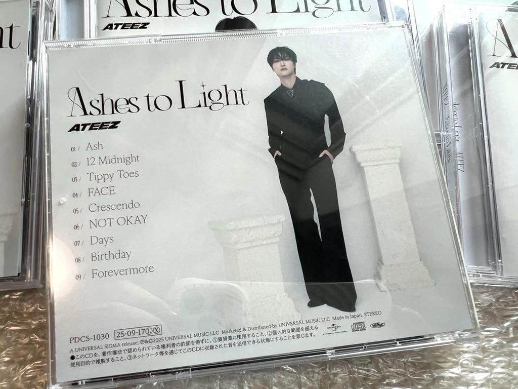 [USED] ATEEZ Ashes To Light Member Solo Album Seonghwa 10 CDs