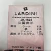 LARDINI JY326AQ22 Black X Gold Houndstooth Wool Cotton 3B Jacket Jacket 52 Black Bordeaux CheckUsed