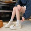 Little White Shoes Women's 2025 New Summer Trend Fashion Small Man Height Increase Thick Sole Light Casual Shoes Women's