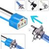 2 PCS H4 HB2 9003 Wiring Harness Headlight Socket, Ceramic Headlight Connector for Car Fog Light Retrofit 14AWG