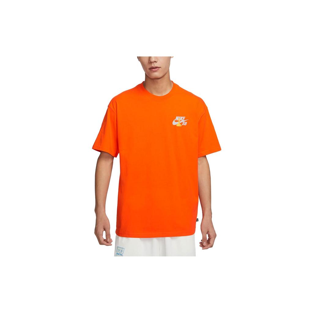 Nike SB Graphic T-shirt Asia Sizing 'Orange' Men's FJ1136-803