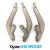 3PCS Set LHD RHD Interior Door Left Right Pull Handle Trim Cover For BMW X5 X6 F15 F16 2014-2018