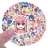 105 New Anime Graffiti Stickers: Lonely Rock Cartoon for Skateboard & Notebook Decoration
