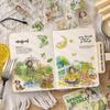 Yue Zhen Waterproof Character Stickers for Journals and Kids - PET Material