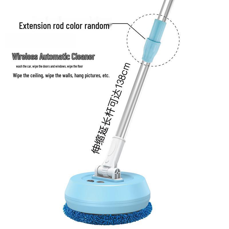 Smart Telescopic Wireless Electric Window & Ceiling Mop Cleaner
