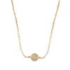 CHANEL Double C Brass Necklaces Women's AB6235-B05696-NC476
