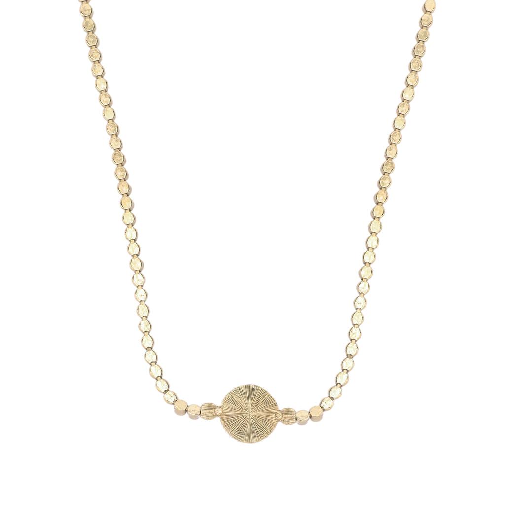CHANEL Double C Brass Necklaces Women's AB6235-B05696-NC476