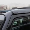 Czarny Samochodowy Kanał Deszczowy na Dach Ulepszony Kanał Odprowadzania Wody Deszczowej Akcesorium Zewnętrzne Do Jeep Wrangler JL 2018-2022+ JT 2020+