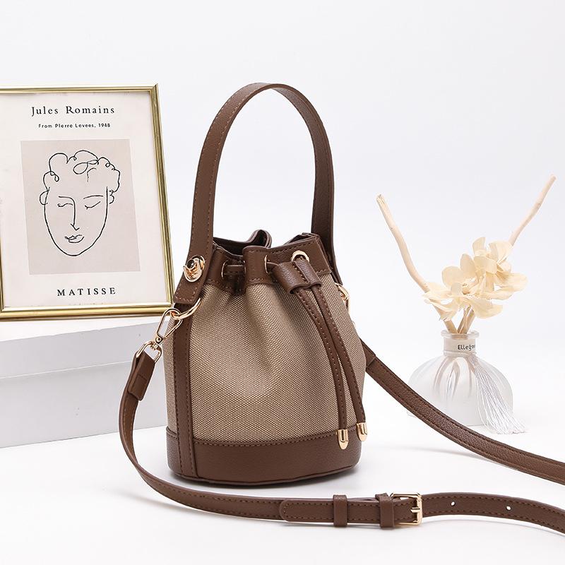 Jmg Bags Women's Brown This Year, Fashionable Crossbody Bags Are Popular Among These Are High-End And Niche Bucket Bags