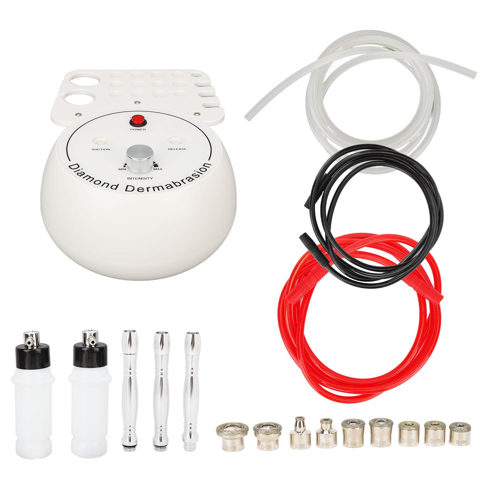 

Аппарат для микродермабразии 3 в 1, увлажняющий спрей для шлифовки кожи, профессиональный аппарат для дермабразии AU EU Plug