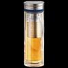 FU+ Double Wall Glass Tea Infuser Bottle
