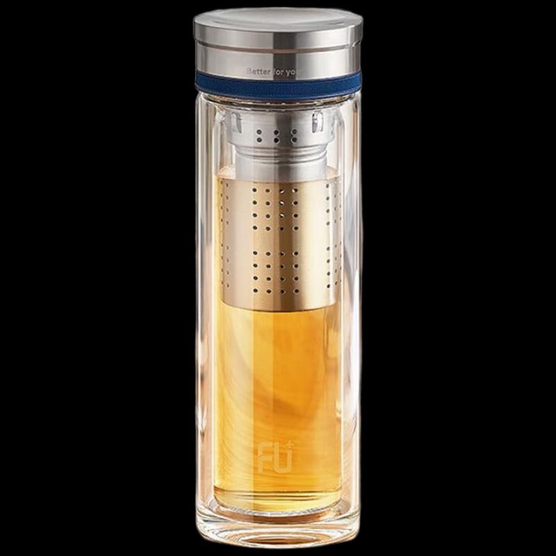 Fuguanjia FU+ Double-Layer Glass Tea Cup