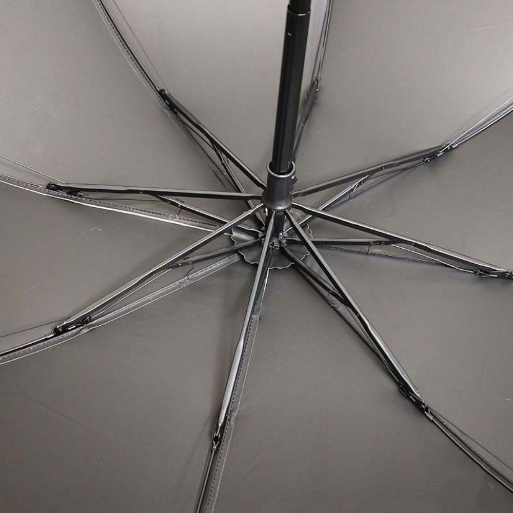 Anti-UV Capybara Automatic Umbrella Letter Print Cartoon Folding Sun Umbrella  Children