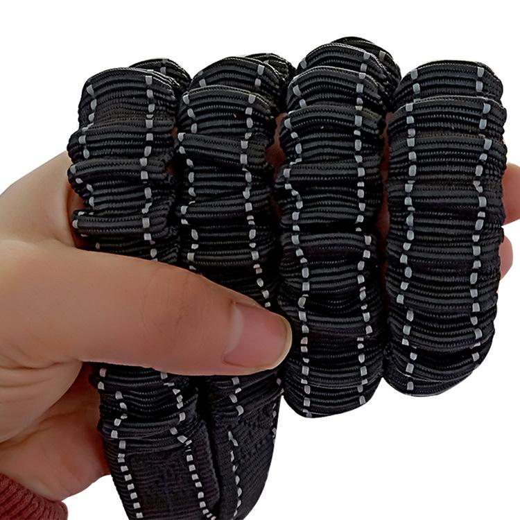 Drag Two One Dog Ropes Elastic Buffering Dog Chains Double Reflective Traction