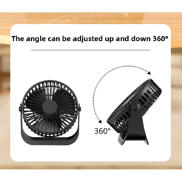 2026 New Model Desktop Fan USB Direct Plug-in Table Circulation Fan for Office, Living Room, Dormitory, Powerful Electric Fan