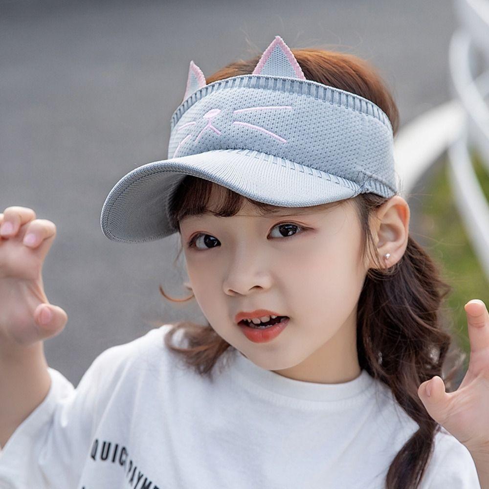 Summer Baby Sun Hat Cartoon Empty Top Hat Clearance UV Cap  Boy Girl Accessory