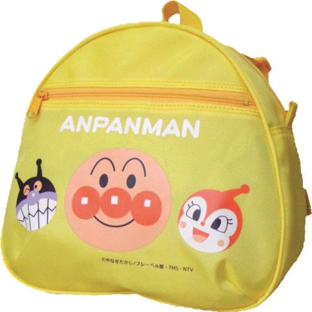 Ito Made in D x 22 x Toddler Mini Anpanman Sangyo, Japan, Bag, Anpanman, Yellow, 23.5 10cm, Backpack, Let's Go!