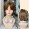 Ashely Short Wig for Men Fluffy Natural Black Hair High Temperature Fiber Synthetic Wigs Suitable for Daily Use Cosplay Sissy