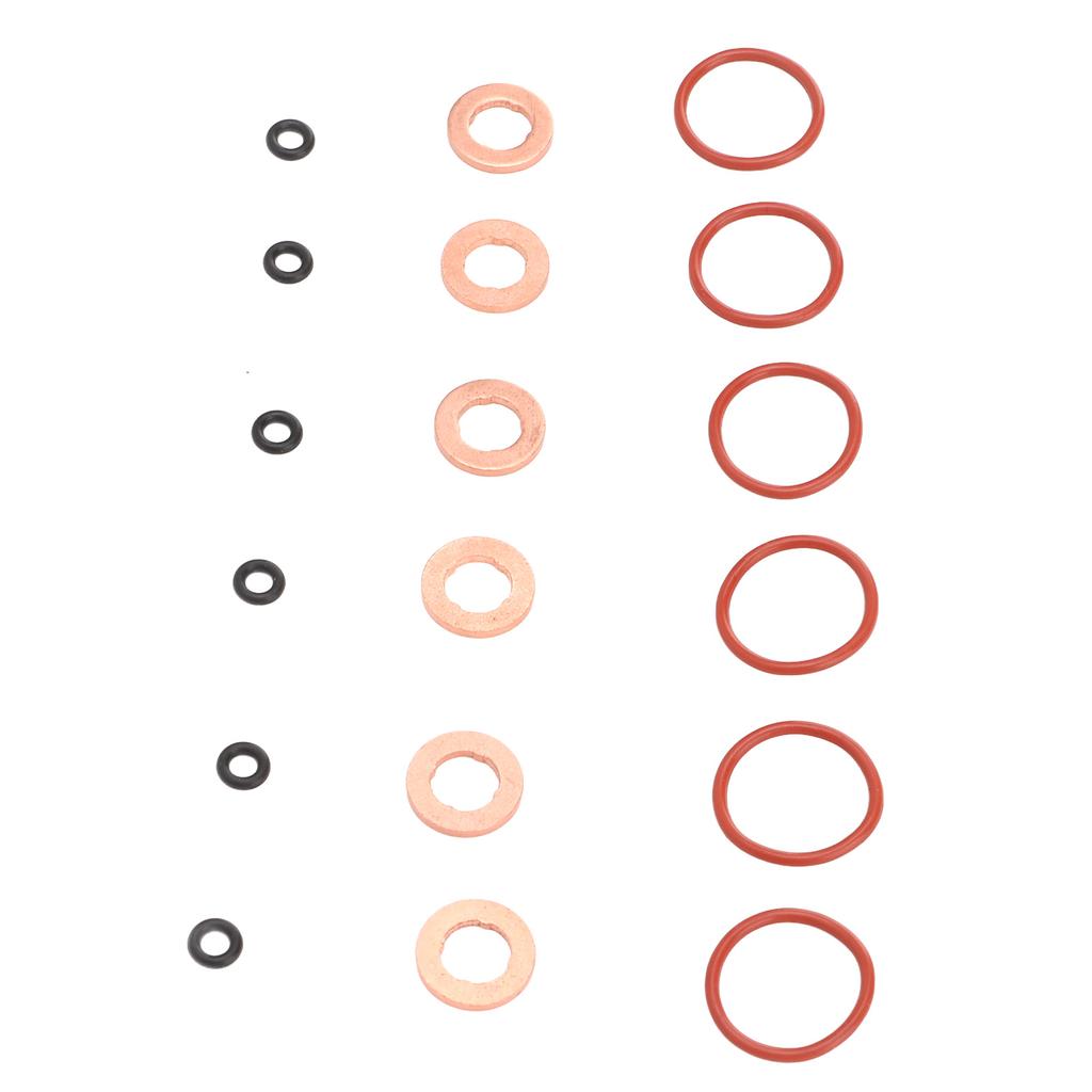 Kit Anelli di Tenuta Iniettori Carburante 059 130 519 Gomma Metallo Ricambio per A4 A5 A6 Q5