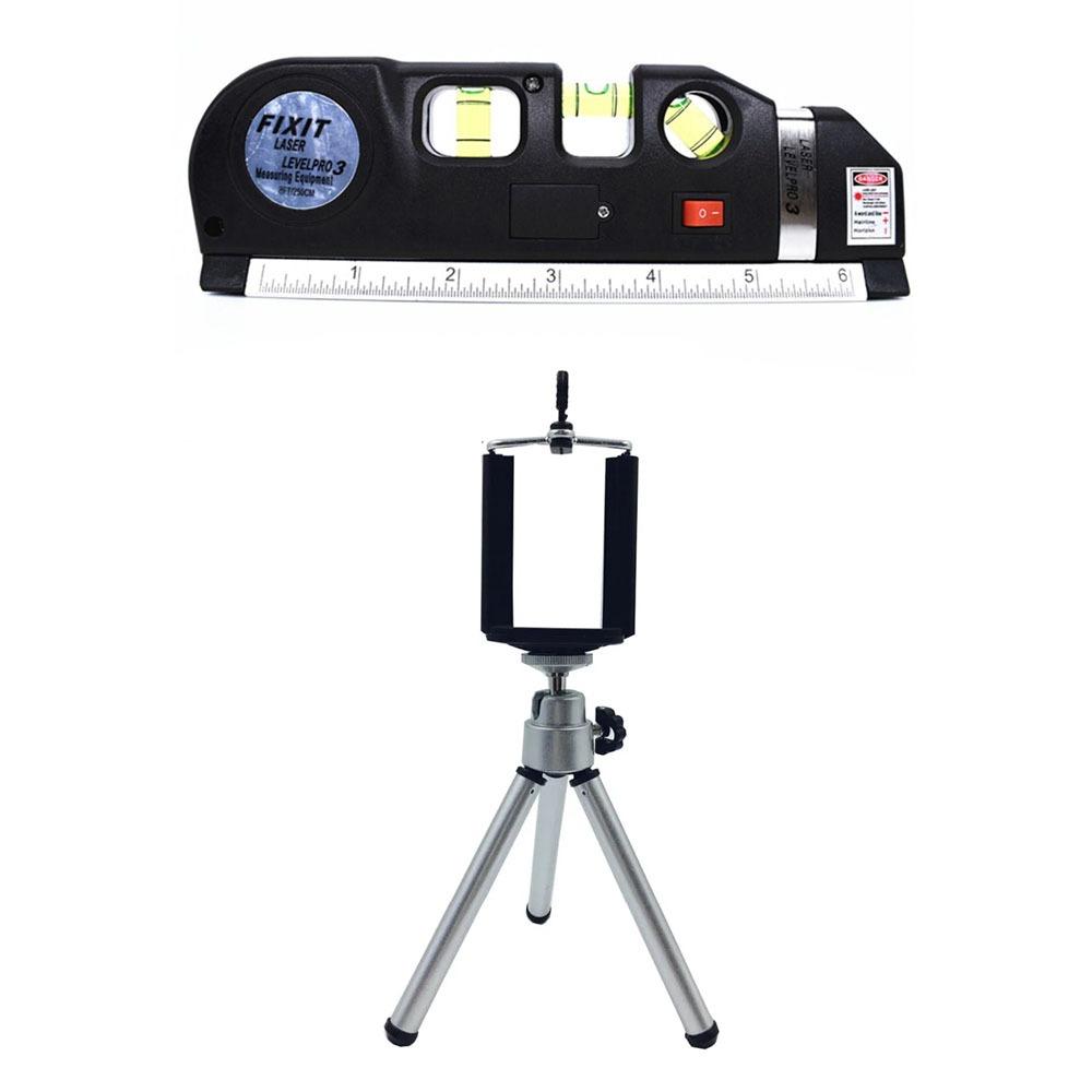 Adjustable Laser Level With  Tripod Laser  Ruler High Precision Cross Line Lasers  Woodworking