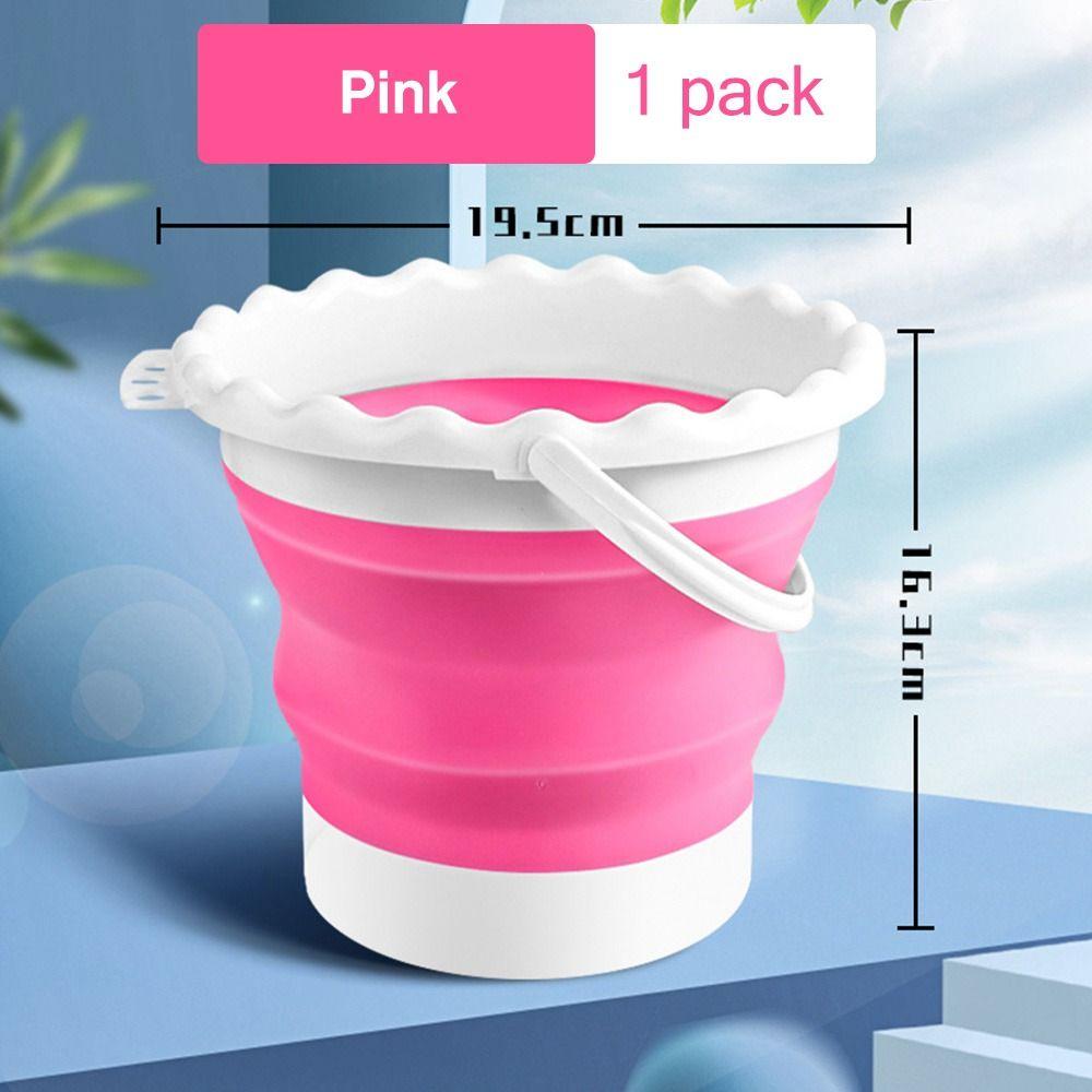 Portable Paint Brush Washing Bucket Silicone Paint Brush Washer Wash Pen Bucket  Students