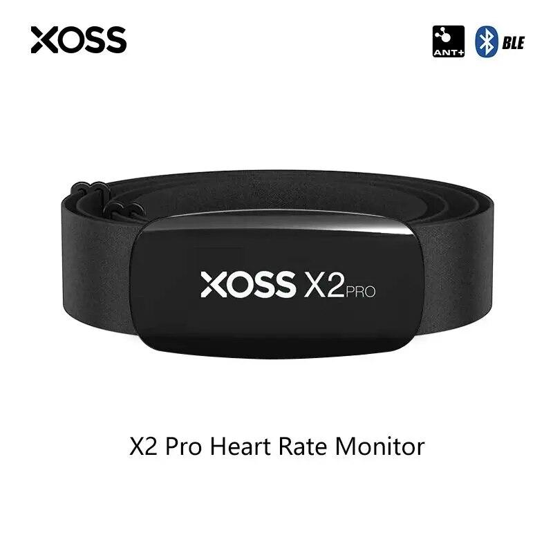 XOSS X2 Pro Chest Strap Heart Rate Sensor Waterproof Bluetooth ANT+ Health Fitness Smart Bicycle Monitor
