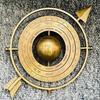 Style Brass Armillary Sphere With Arrow Nautical Maritime Engraved Globe