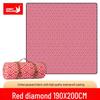Nordic Style Portable Outdoor Picnic Mat - Pure Cotton, Moisture-Proof, Ideal for Camping and Photography.