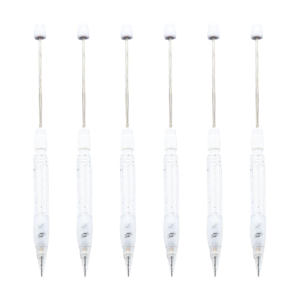 Zestaw 6-częściowych ołówków mechanicznych z koralikami 0,5 mm, ołówek automatyczny do rysowania, ołówek automatyczny z koralikami do pisania i rysowania dla uczniów