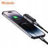 Mcdodo Fast Car Charger For Phone Usb-C Led + Lightning Cable