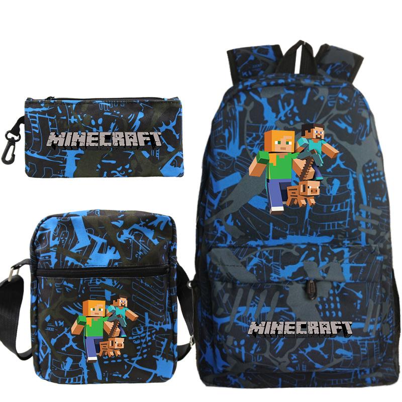 Primary And Secondary School Students Casual Schoolbag Game Merchandise Backpack Set