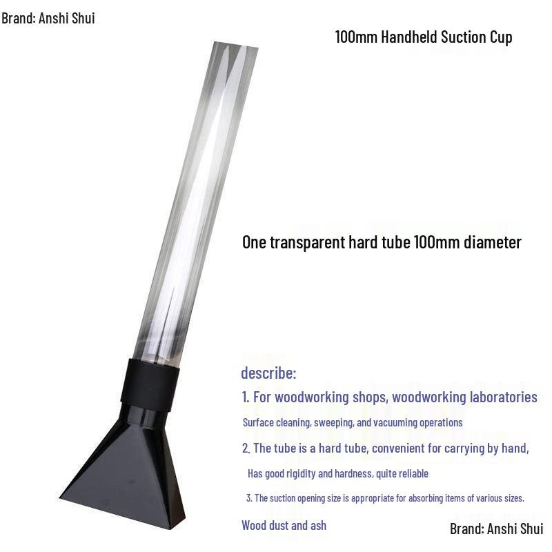 Industrial Vacuum Cleaner Accessories: Dust Collector Adapter, Belt Sander Dust Collector, Three-way Pipe Damper, Valve Crusher