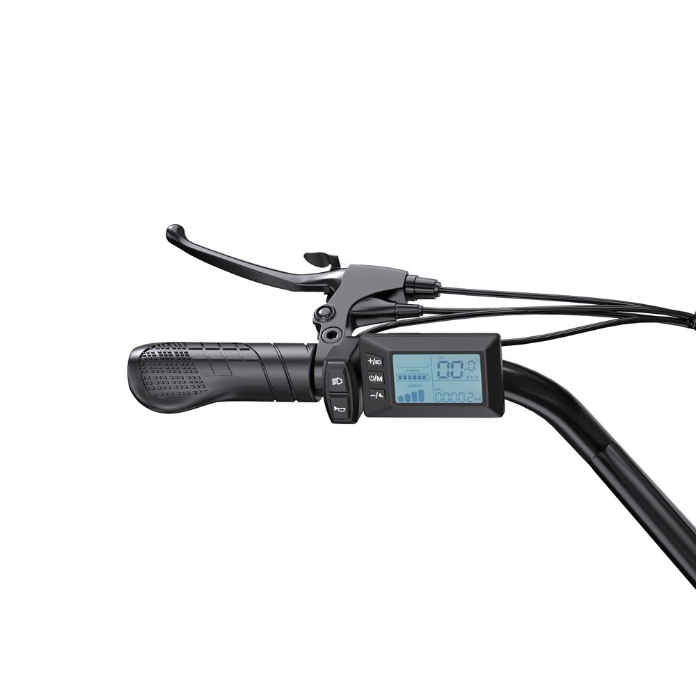 Elektrický bicykel Apefox Rh30 18" koleso 500W motor Mestský elektrický nákladný bicykel 48V 15Ah Dvojité kotúčové brzdy 7 rýchlostí Maximálny dojazd 70 km Modrý