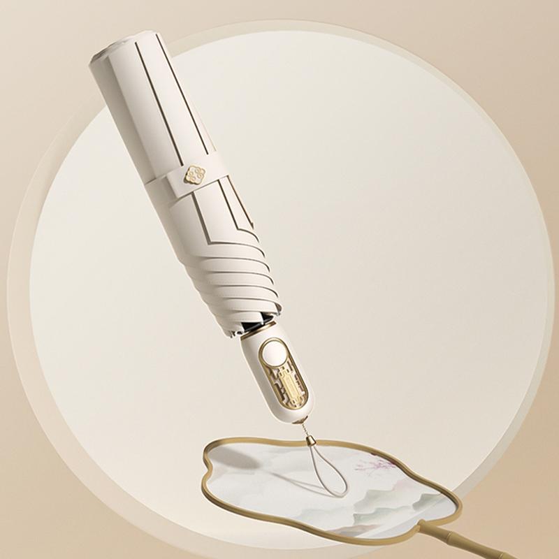 Fashion Chinese Folding Umbrella for Women 8K Fully Automatic Umbrella Windproof Strong 280T Golf Rain Umbrellas