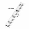 19 T-Slot T-Slot Guide Rail M6 Double Groove Slider Track Slot Miter Track Jig  DIY Workbench