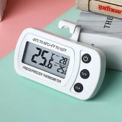 Digital Freezer Room Thermometer with Hook Max/Min Record Refrigerator Thermometer Temperature Monitor Kitchen Gadgets