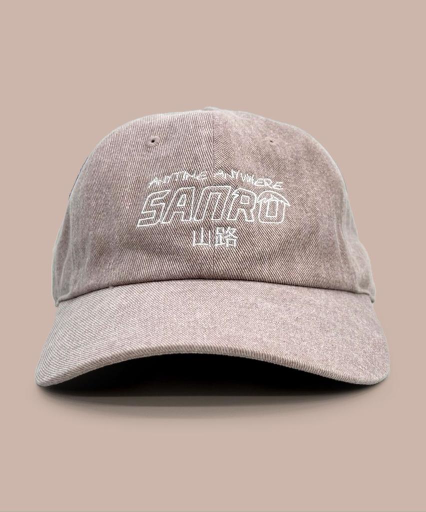 Sanlo Signature Embroidered Ball Cap - Pale Pink
