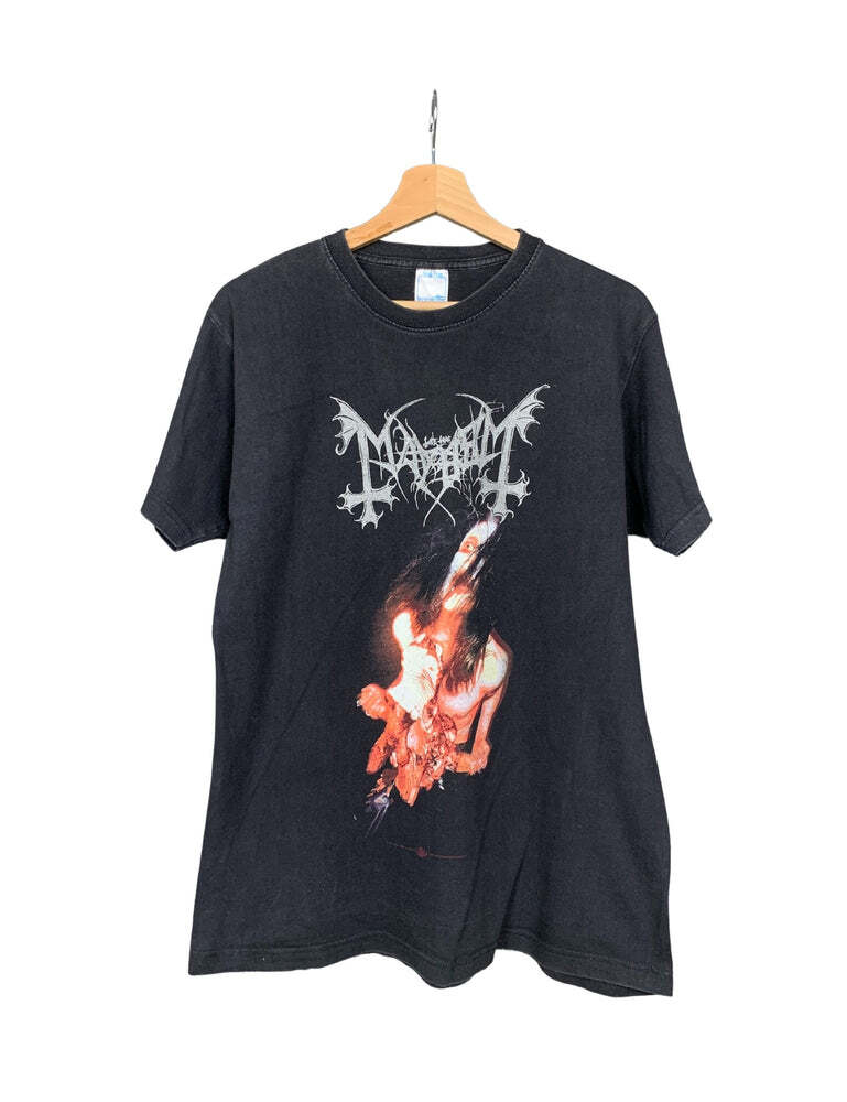 Mayhem 1998 North America Tour Unisex Cotton Black T-shirt Reprint S5XL KH7332