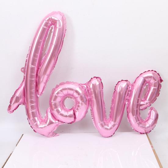 Wall Balloon Creative Create Room Conjoined Atmospheres Romantic Wedding Love Wall Decoration Balloon Valentine's Day