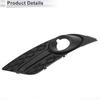 Front Left Fog Light Grill for Ford Focus 2007-2008 Front Lower Bumper Fog Light Cover Inserts No.5M5J15A245BA ABS 1 Pc