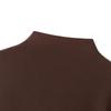 Women's Solid Mock Neck Short Sleeve T-Shirt