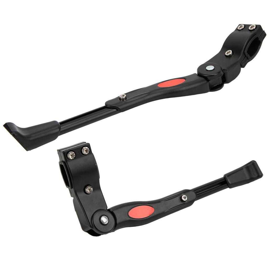 Bike Kickstand Aluminium Alloy   Wear Resisting Plastic Mat Inside Enhanced Stability   Kickstand