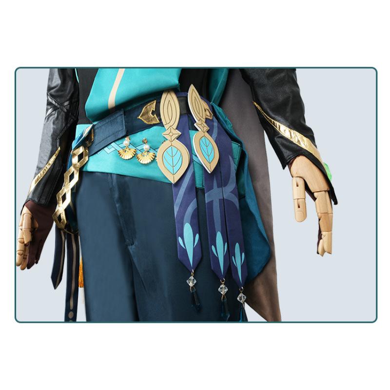 Game Sumeru Al Haitham Cosplay Costume AlHaitham Wig Men's Uniform Halloween Alhaitham Outfits