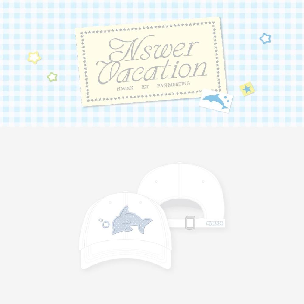 

Предзаказ бейсболки NMIXX 1st Fan Meeting NSWER Vacation