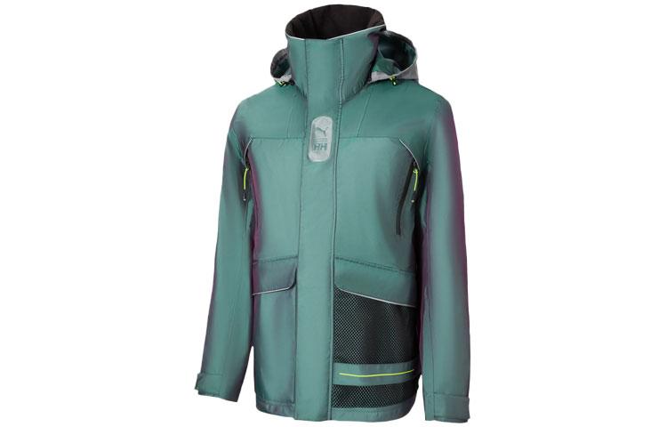 PUMA HELLY HANSEN Jackets Men's Green Hooded Moderate Other 598277-94