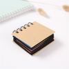 Hard Cover Note Pads Small Spiral Notebook Self-Adhesive Sticky Note Combination Memo Pads School Office Supplies