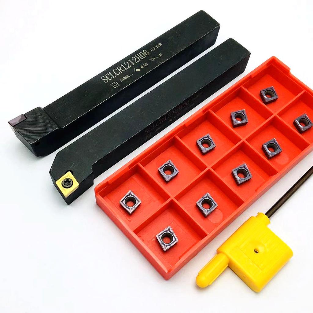 SCLCR1010H06 SCLCR1212H06 SCLCR1616H06 External Turning Tool Holder CNC Boring Tool for CCMT060204 Carbide Inserts
