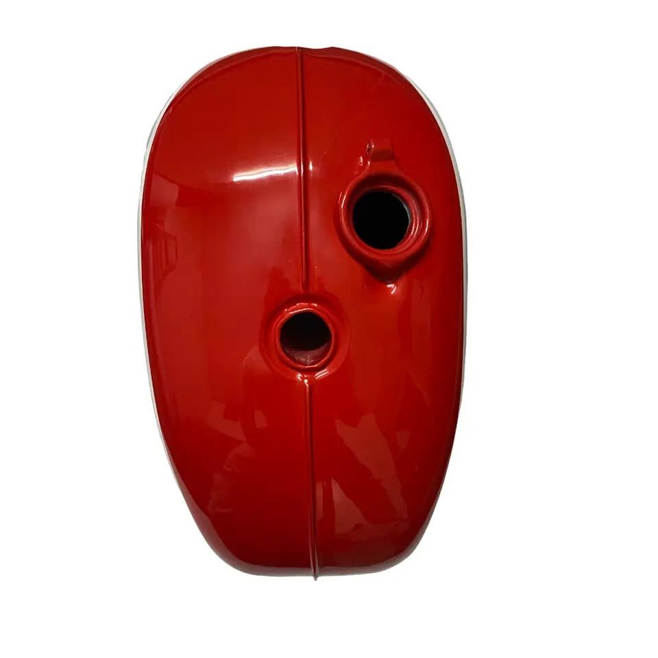 BSA A65 2 Gallon Red Painted Chrome Steel Fuel Petrol Tank 1968-69 US |Fit For