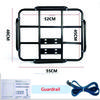 Food Delivery Box Rack Rear Grille Loading Seamless Steel Tube Freight Rack Universal For Motorcycle Electric Bicycle