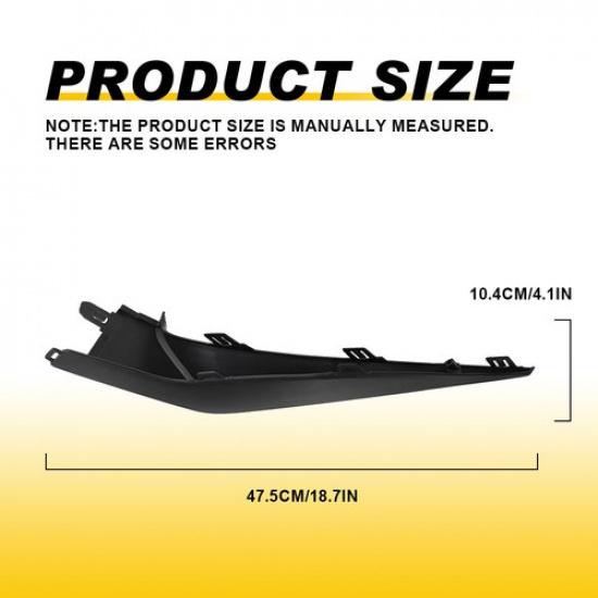 For Toyota 20-22 Corolla SE Front Bumper Grill Lower Trim Molding Left+Right